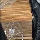 5x5 Inch Wood Squares Unfinished Basswood Plywood Wooden Sheets 1/8 inch Thick Blank Wood Squares for Crafts Painting Scrabble Tiles Mini House Building Wooden Plate Architectural Model