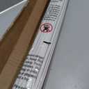 EINZUFUF Blackout No Drill Roman Shades, 28" W x 64" H, Off White