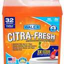 Walex Citra-Fresh Liquid Holding Tank Treatment for RV, Camper & Marine - Black Water Tank Deodorizer for Rapid Breakdown of Waste & Toilet Paper, Biocide-Free, Septic Tank Safe, 64oz (64 Fl Oz (Pack of 1))