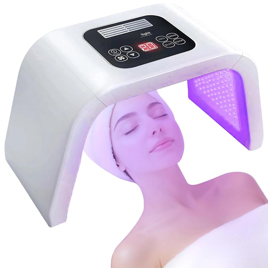 Led-Face-ToolLED Light Therapy Facial Mask7 in 1 Beauty Equipment for Skin Care at Home