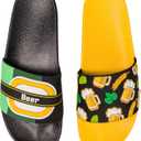 Dedoles Slides & Slippers for Women & Men Summer Non Slip Shower Sandals Funny Designs Beach Shoes for Home Garden Bathroom Pool Gift