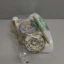 DORESshop Battery Operated Wall Sconce Set of 2, Gold Rechargeable Wall Lights Remote, Sconce Wall Decor Set of 2, 7 Colors Wireless Sconces for Bedroom Living Room Hallway