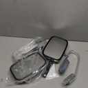 ECCPP Manual Side View Mirrors Plastic Pair Set for Ford for F-Series for F150 for F350 Bronco Pickup Truck SUV