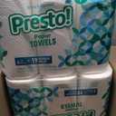 Amazon Brand - Presto! Ultra-Strong Premium Paper Towels, 158 Sheet Huge Roll - Flex-a-Size, 12 Rolls (2 Packs of 6), Equivalent to 38 Regular Rolls, White