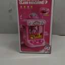 Claw Machine for Kids, Mini Vending Machine Girls Unicorn Toys, Candy Grabber Prize Dispenser with Sound & 20 Mini Plush Toys, Electronic Arcade Game Indoor Toy for Home Party Birthday Gifts