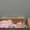 3 Pcs Mini Pink Christmas Tree with Lights 20 Inch Prelit Artificial Tabletop Warm Lights Treetop Star and Ornaments Tabletop Tree for DIY Pink Christmas Decoration Gifts