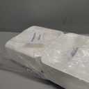 Freshware Compostable Clamshell Food Containers [8x8"] 3-Compartment 50-Pack, Disposable Containers, Biodegradable Sugarcane To Go Boxes - Paper Food Containers - Microwave & Freezer Safe, Stackable