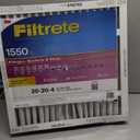 Filtrete NDP02-4IN-4 20x20 x 4 in. Pleated Air Filter, Ultra Allergen Reduction, Purple, MPR 1550, 3 Months - Quantity 4
