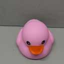 Honoson 6.89 Inch Giant Rubber Duck Big Rubber Duck Large Duckling Bath Toy with Squeaky Sound for Summer Baby Shower Birthday Party Favor Gift (Pink)