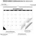 2 x Wall Calendar 2026-2027, Jan 2026 to Jun 2027, 18 Months Calendar 14.7 * 11 Inch, Wall Calendar for Home or Office Planning and Organizing-White