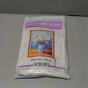 Dimxvean Stamped Cross Stitch Kits,Cross Stitch Kits for Adults Beginners,Embroidery Kits Full Range of Cross Stitch Stamped Kits Needlepoint Kits Cross Stitch Patterns-Beautiful Daisy 16x20 inch