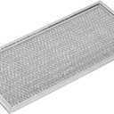 Whirlpool W10120839A Genuine OEM Over-The-Range Grease Filter For Microwaves  Replaces 1373098, 8205997, AH1957303, EA1957303, PS1957303, W10120839 , Grey