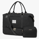 LOVEVOOK Travel Duffle Bag,Weekender Bags for Women with Shoe Compartment，Carry on Overnight Bag with Toiletry Bag,Gym Duffel Bag with Wet Pocket, Hospital Bags for Labor and Delivery