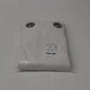 NICETOWN Natural 100% Blackout Linen Curtains 84 inch Long Burg for Living Room, 2 Panels, 52" Wide, Farmhouse Thick Completely Blackout Window Treatment Thermal Insulated Warm Drapes for Winter, Natural