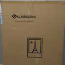 upsimples 18x24 Picture Frame, Display Pictures 16x20 with Mat or 18 x 24 Without, Wall Hanging Poster Frames, Black, 1 Pack