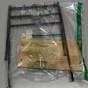 Poyilooo Earring Holder Organizer, Jewelry Organizer and Storage, Jewelry Holder Stand for Necklace Earring Keychains Bracelet Studs, Rings Display, Christmas Gifts - (Carbonized Brown)