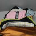 Boulder Bee Lacrosse Backpack with Stick Holders, Field Hockey Bag, Lacrosse Gift for Women (Blue & Pink)