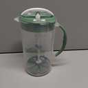 Dr. Brown's Baby Formula Mixing Pitcher with Adjustable Stopper, Locking Lid, & No Drip Spout, 36oz, BPA Free, Olive