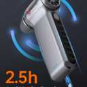 Electric Air Duster 180000RPM, Powerful Cordless Compressed Air Duster with 3-Speed Mini Air Duster Blower, Rechargeable Dust Cleaner for Computer Keyboard, PC, Car, Outdoor & Home Cleaning