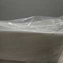 4 Pcs 11 x 17 Inch 3 Ring Binders 3 Inch Rings Heavy Duty View Plastic Flexible D Ring Binders Economy Holds 11" x 17" Paper for Artwork Blueprints, Office, Home, Work Places(White)