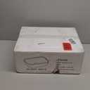 J-FAMILY 14.5'' x 10'' Bathroom Small Vessel Sink Above Counter White Porcelain Ceramic Sink Bowl Small Vanity Sink Lavatory Wash Basin