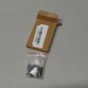 uxcell 6Pcs 8mmx4mm Flat Leather Clasps, Jewelry Bracelet Clasps Flat Closure End Caps for Jewelry Bracelet Craft Making Supplies DIY, Black