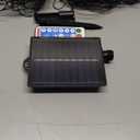 WBao Solar Christmas Net Lights 200LED F8 Big Bulbs, 8.4ft x 5.2ft Christmas Bushes Lights with Remote Control, 8 Modes, Timer, Waterproof for Lawn, Bushes, Trees Outdoor Xmas Decorations, Cool White