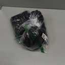 Hanes Men's Double Tough Socks, Crew and Ankle Moisturing Wicking Socks, Black & White, Multi-Packs (6-12, Black - 14 Pair)