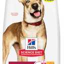 Hill's Science Diet Adult 1-6, Adult 1-6 Premium Nutrition, Dry Dog Food, Chicken & Barley, 45 lb Bag (45 Pound (Pack of 1))