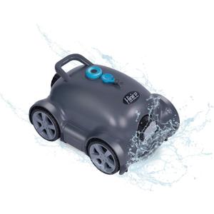 Cordless Robotic Pool Cleaner,Automatic Pool Vacuum Robot for In-Ground/Above Ground Pools,150 Min Runtime, IPX8 Waterproof, 2200 Sq Ft Coverage (Dark Grey)