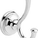 Delta 79735 Cassidy Double Towel Hook Bath Hardware Accessory in Polished Chrome