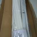 LazBlinds No Drill Roman Shades for Windows, Cordless Light Filtering Window Shades with UV Protection, Polyester Fabric for Bedroom & Living Room, 28" W x 64" H, Off White
