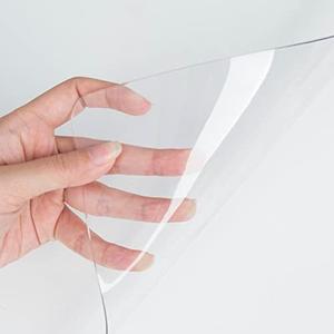 Oterri Clear Writing Desk Pad, 16’’x24” Heat Resistant Waterproof PVC Round Edge Durable Desk Protect Mat, Anti-Static Writing Mat Table Protector