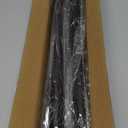 CorkLatta Black Shower Curtain Rod 31 to 80 Inch,1 Inch Diameter Adjustable Spring Tension Stainless Steel Telescoping Rod,Easy Install,No Rust