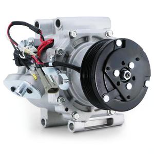 AC Compressor Compatible with 2002-2009 GMC Envoy 4.2L, 2002-2006 Chevy Trailblazer EXT 4.2L, 2002-2004 Oldsmobile Bravada 4.2L, 2005-2009 Saab 9-7x 4.2L, CO 25825339 15070473