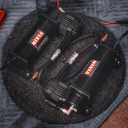 VIAIR 444C Dual Air Compressor for Air Suspension (2 Pack) 12V Continuous Duty Cycle Compressor for Air Tanks, Bags, Air Horns 200 PSI (Stealth Black)