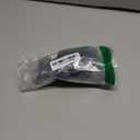 Leg Avenue womens Sheer Stockings With Attached Garter Belt Hosiery, Black Lace, Queen US