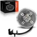 A-Premium Electronic Radiator Cooling Fan Clutch Compatible with Chevy Trailblazer, SSR & GMC Envoy, Bravada & Saab 9-7x & Buick Rainier 2002 2003 2004 2005 2006 2007 2008 2009-4.2L 5.3L 6.0L