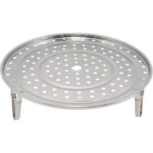 10.2" /26cm 304 Stainless Steel Steaming Rack, Multifunction Steam Basket with Removable Legs for Steamer Pot, Instant Pressure Cooker etc (10.2 Inch)