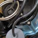 Little Giant 10SC-CIA-RF 115 Volt, 1/2 HP, 7200 GPH Automatic Cast Iron Submersible Sewage/Effluent Pump with Piggy-back Float Switch and 20-Ft. Cord, Blue, 511433