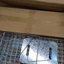 Qualirey 2 Pack Live Animal Trap Cage 17 x 7.09 x 8.27 Inch Cat Trap Cage Foldable Steel Humane Catch and Release Animal for Groundhog Squirrel Raccoon Mole Gopher (Silver)