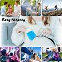 100 Pcs Plastic Flasks,8 Oz Concealable and Reusable Drink Pouches,Leak Proof Plastic Drinking Flasks for Travel Outdoor Sports Concerts Events