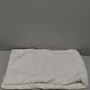 Flat Sheet Only Queen Size, 400 TC 100% Egyptian Cotton Flat Sheet - Wrinkle, Fade, Stain Resistant (White, Queen)