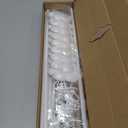 Sakolla 10 Sets Balloon Stick Stand, Holder with Base for Table Desktop Centerpiece, Birthday Party, Wedding, Baby Shower and Anniversary Decoration (15.7 inch White)