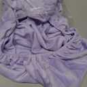 American Baby Company Heavenly Soft Chenille Fitted Mini Crib Sheet 24" x 38", Warm and Cozy Chenille Portable Sheet, Lavender, for Boys and Girls, Fits Most Pack N Play Mattresses