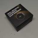 Automatic Soap Dispenser Liquid Bathroom: Wall Mount Rechargeable Touchless Adjustable Auto Smart Electric Plastic Black Soap Dispenser with Clock - Kitchen - Hand Dish Lotion Couple Kids