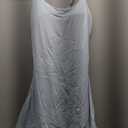 Women's Tennis Dress With Built-in Bra & Shorts Pockets - Workout Exercise Dress for Golf and Athletic Activities (Medium, Light Blue)