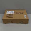 Laiensia 5-Tier Entryway Coat Rack, Coat and Shoe Rack, Entryway Bench Storage Organizer with 8 Hooks for Bedroom, Hallway, Office, Black