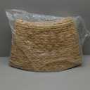 42in Extra Large Christmas Tree Collar - Woven Hyacinth Tree Collars for Artificial Trees - Rattan Rustic Farmhouse Basket for Tree Base Cover with Cord Cut-Out for 9ft 10ft 12ft Tree (Natural)