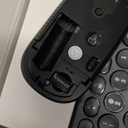 seenda Wireless Bluetooth Keyboard and Mouse Combo, COE202 Retro Cute Round Keycaps, 3 Multi-Device Connection, Full Size Keyboard Compatible for PC/Laptop/Mac/MacBook/iPad/Tablet, Black